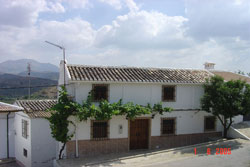 Fachada de la casa