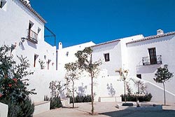 Vista de las casas de la Villa